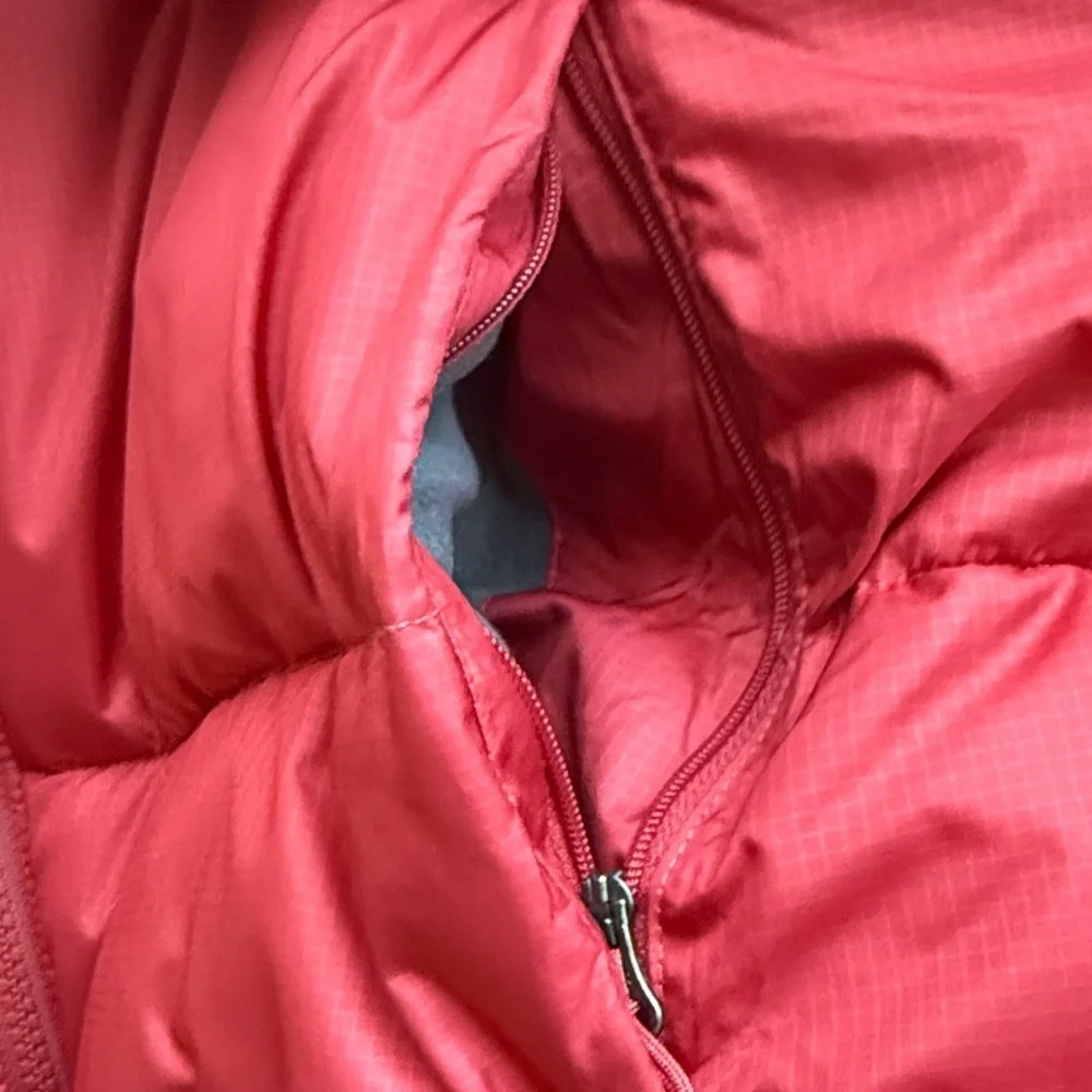 Columbia Red and Gray Puffer Jacket Size XL